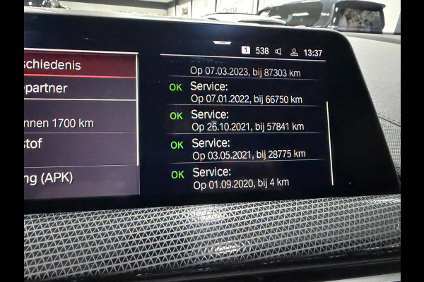 BMW 2 Serie Gran Coupé 218i M-SPORT PANO/M-STOELEN/H-UP/LEDER/CAM/DAB/CARPLAY///