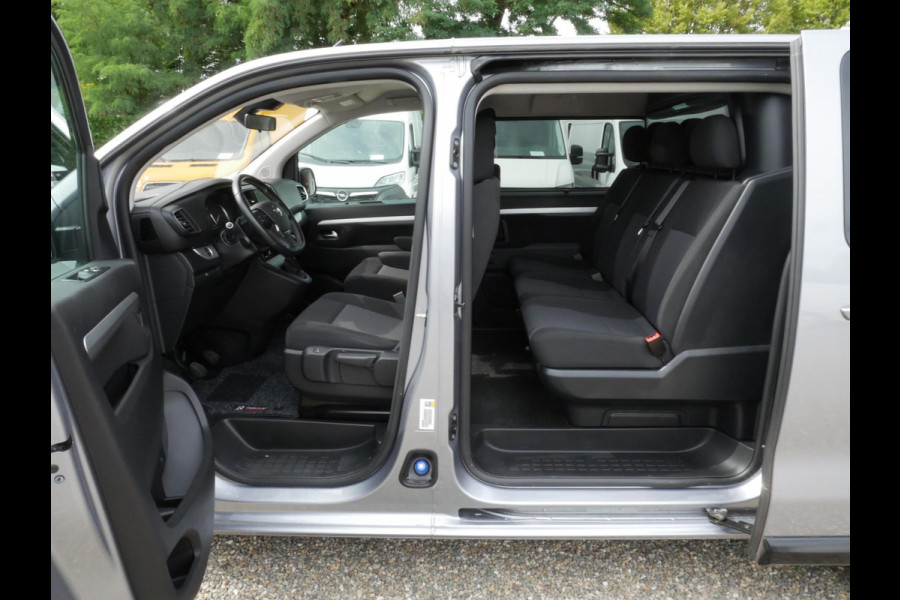 Opel Vivaro 2.0 CDTI 150PK L3 Dubbele cabine AC NAV LMV Haak 2 x Schuifdeur