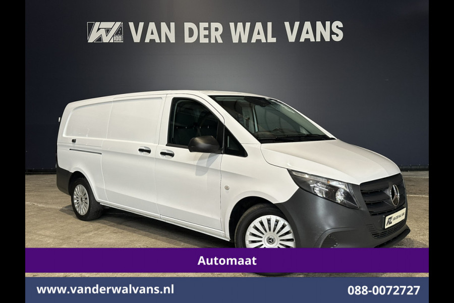 Mercedes-Benz Vito 116 CDI 164pk 9G-Tronic Automaat 2025 Model L3H1 Euro6 Airco | XL MBUX | Camera | Navigatie | Adaptieve Cruisecontrol Stoelverwarming, Bijrijdersbank