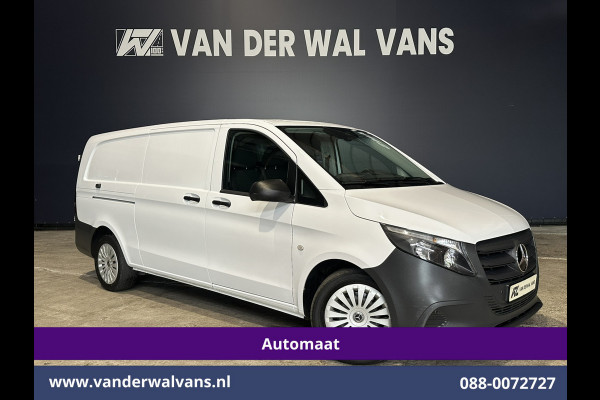 Mercedes-Benz Vito 116 CDI 164pk 9G-Tronic Automaat 2025 Model L3H1 Euro6 Airco | XL MBUX | Camera | Navigatie | Adaptieve Cruisecontrol Stoelverwarming, Bijrijdersbank