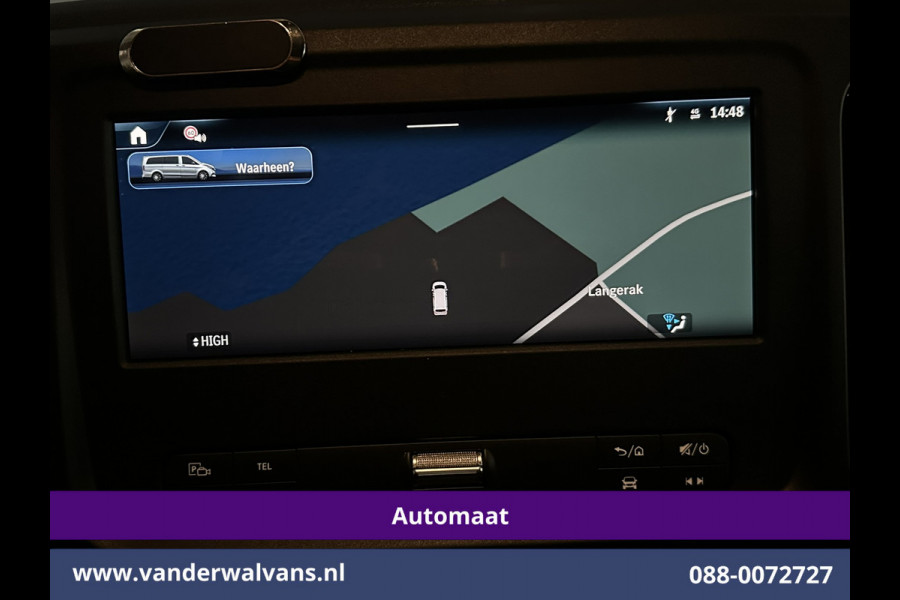 Mercedes-Benz Vito 116 CDI 164pk 9G-Tronic Automaat 2025 Model L3H1 Euro6 Airco | XL MBUX | Camera | Navigatie | Adaptieve Cruisecontrol Stoelverwarming, Bijrijdersbank