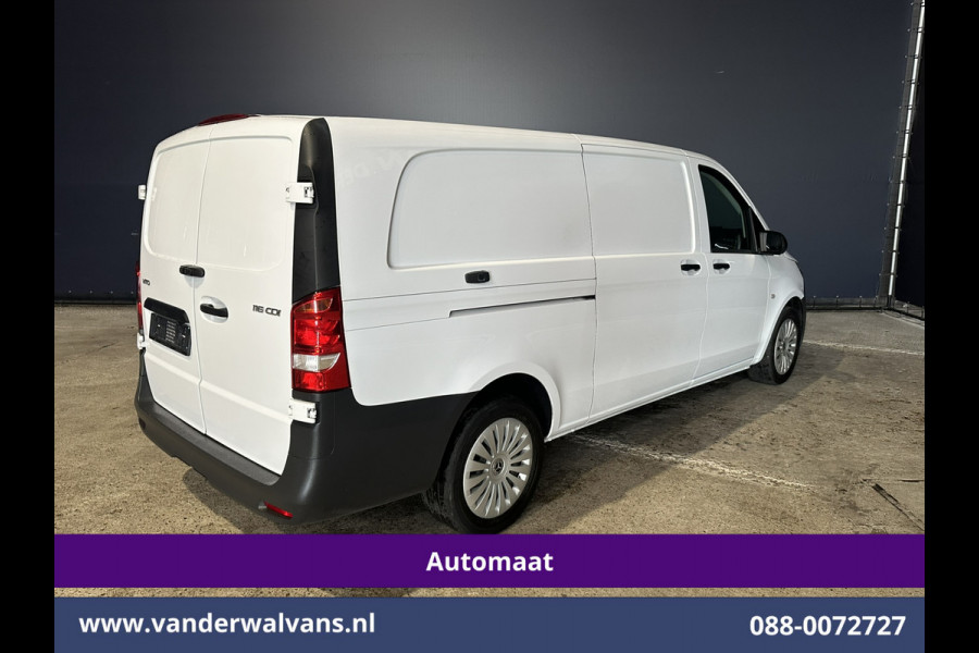 Mercedes-Benz Vito 116 CDI 164pk 9G-Tronic Automaat 2025 Model L3H1 Euro6 Airco | XL MBUX | Camera | Navigatie | Adaptieve Cruisecontrol Stoelverwarming, Bijrijdersbank