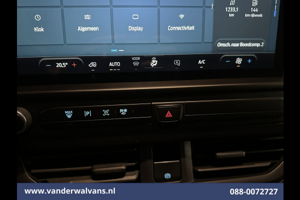 Ford Transit Custom 2.0 TDCI 136pk L2H1 Euro6 Airco | Camera | LED | Cruisecontrol Verwarmde voorruit, Parkeersensoren, Bijrijdersbank, 2740kg trekvermogen