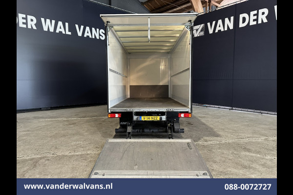 Iveco Daily 35C16H 157pk Bakwagen Laadklep Dubbel Lucht Euro6 Airco | 1010kg laadvermogen Bijrijdersbank
