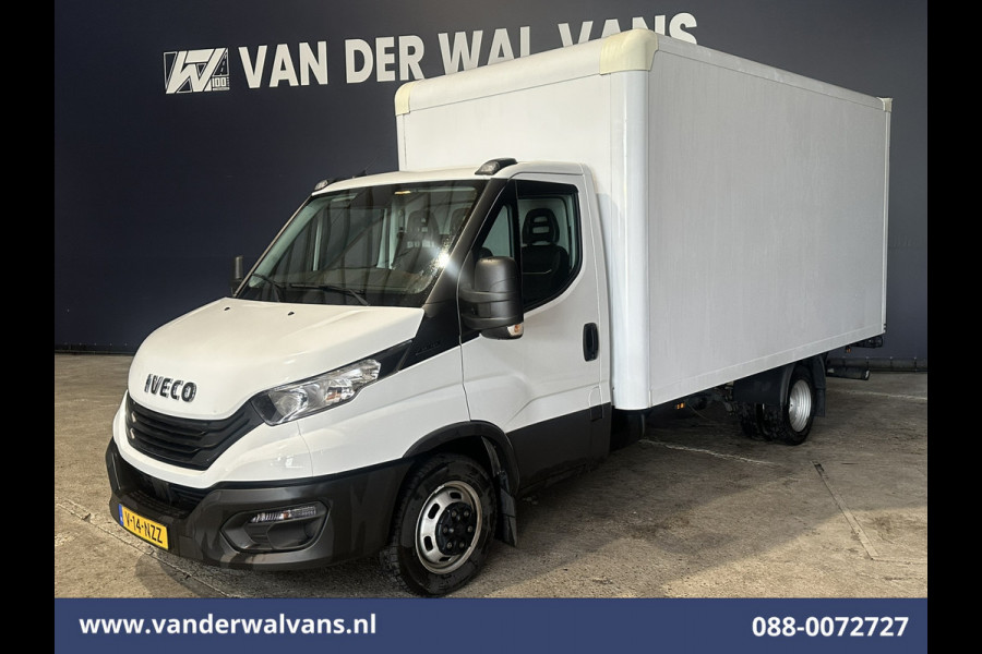 Iveco Daily 35C16H 157pk Bakwagen Laadklep Dubbel Lucht Euro6 Airco | 1010kg laadvermogen Bijrijdersbank