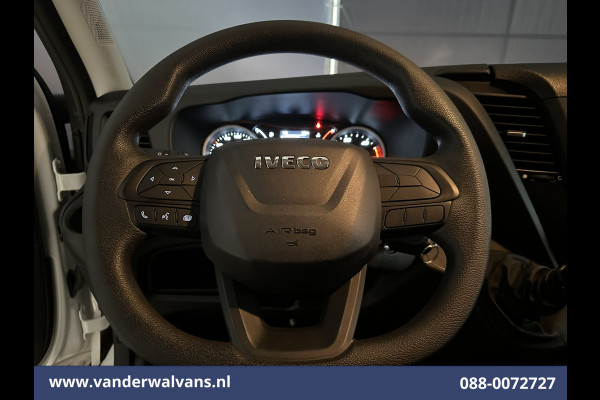 Iveco Daily 35C16H 157pk Bakwagen Laadklep Dubbel Lucht Euro6 Airco | 1010kg laadvermogen Bijrijdersbank