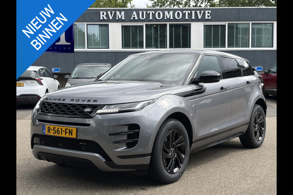 Land Rover Range Rover Evoque 1.5 P300e AWD R-Dynamic SE MERIDIAN AUDIO| ELEKTRISCHE STOEL |PANO|  ELEKTRISCHE ACHTERKLEP| STOEL + STUURVERWARMING| DIT JAAR NOG ONDERHOUD GEHAD!|
