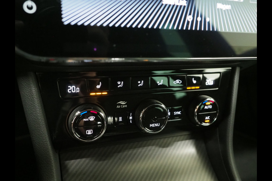 Škoda Superb Combi 1.4 TSI iV Sportline | Leder/Alcantara | Trekhaak | Carbon | 360 | Memory | Keyless | Adaptive Cruise