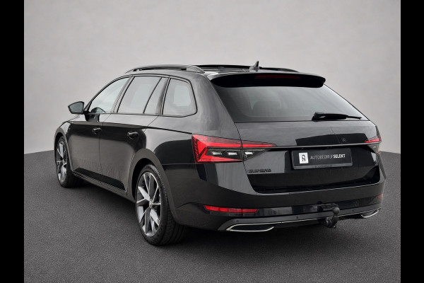 Škoda Superb Combi 1.4 TSI iV Sportline | Pano | Matrix LED | Trekhaak | Memory | ACC | Side Assist | Keyless | Dealer onderhouden