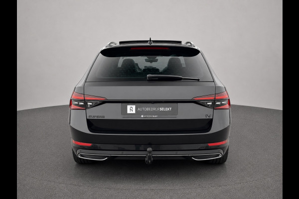 Škoda Superb Combi 1.4 TSI iV Sportline | Pano | Matrix LED | Trekhaak | Memory | ACC | Side Assist | Keyless | Dealer onderhouden