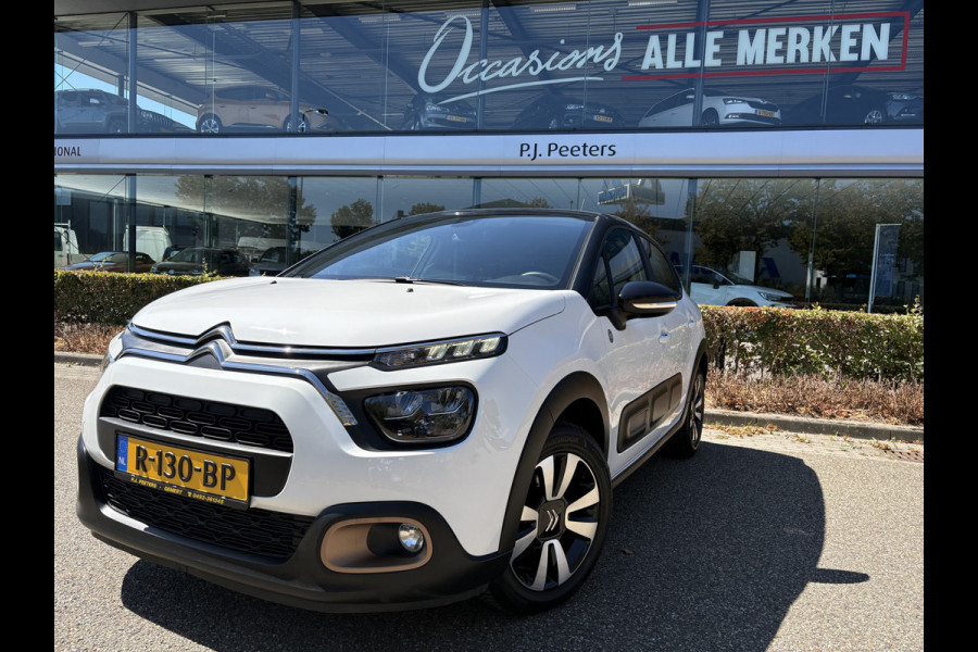 Citroën C3 1.2 PureTech C-Series Airco - Apple carplay - Bluetooth - Cruise control - Licht metalen velgen 16 inch - Navigatiesysteem - Radio - Stuur multifunctioneel - Led verlichting - Mistlampen - Start/stop systeem - Elektrische ramen - Extra getint glas achter