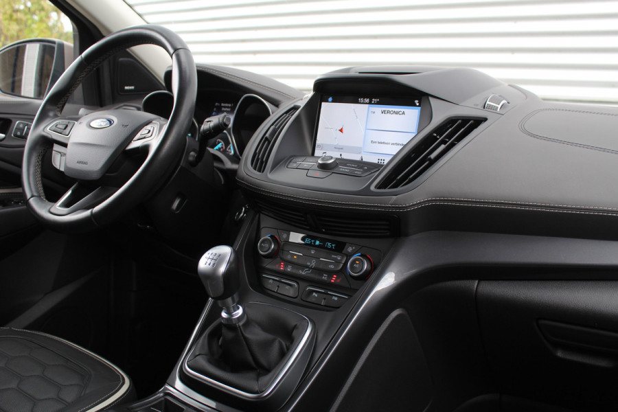 Ford Kuga 1.5 EcoBoost 150PK Vignale | Trekhaak | Sony | Leder | Camera | Stoelverwarming