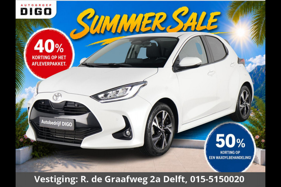 Toyota Yaris 1.5 Hybrid 115 Dynamic Luxury | Stuur- & Stoelverwarming | Parkeersensoren | Adaptieve Cruise Control | BSM