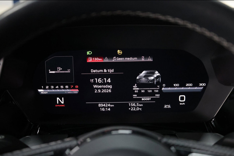 Audi S3 Limousine 2.0 TFSI quattro 310+PK LED/VIRTUAL/B&O/PANO/SFEER/LEER+ALCANTARA+S.VERWARMING/19" LMV/ACC/LINE/12 MND GARANTIE!
