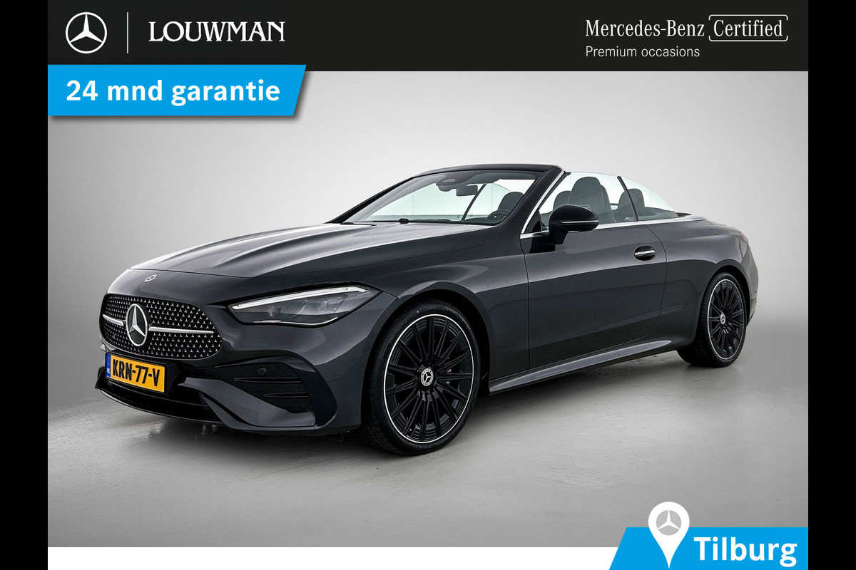 Mercedes-Benz CLE Cabriolet 200 AMG Line AMG Line | Night Pakket | 20 Inch AMG Velgen | Parkeerpakket inclusief achteruitrijcamera | Inclusief 24 maanden MB Certified garantie voor Europa.