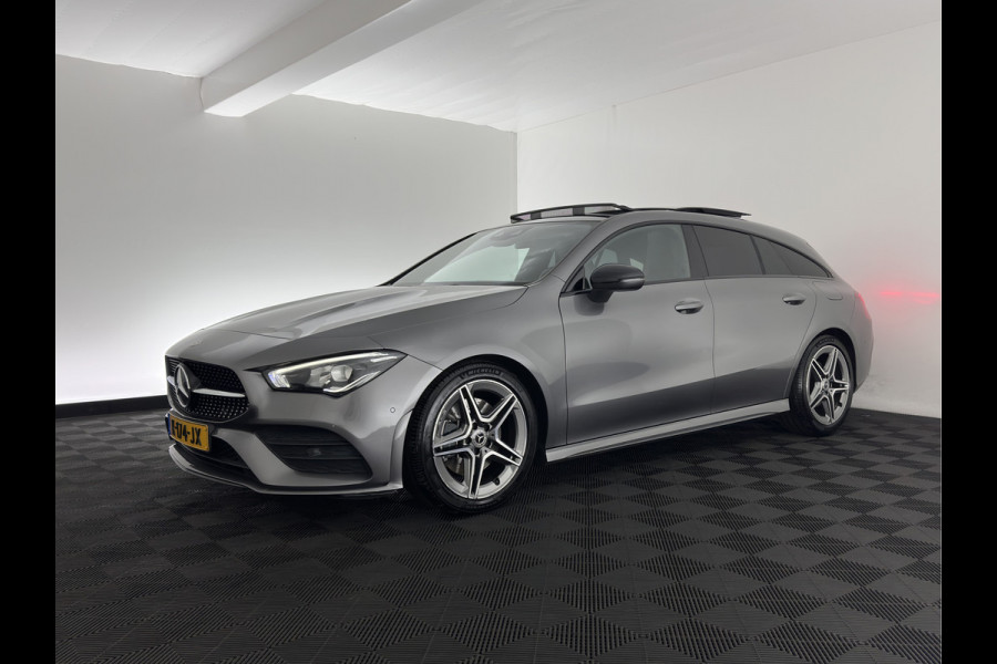 Mercedes-Benz CLA-Klasse Shooting Brake 200 Business Solution AMG (INCL.BTW) Aut. *PANO | LEATHER-MICROFIBRE | FULL-LED | HEATED-SPORTSEATS | AMBIENT-LIGHT | DIGI-COCKPIT | DAB+ | NAVI-FULLMAP | CAMERA | PRIVACYGLASS | SHIFTPADDLES | 18''ALU*