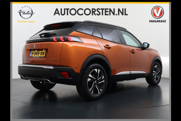 Peugeot 2008 131PK Automaat GT-Line 360°Camera Virtual Cockpit 3D-Navi Keyless Ecc Apple Carplay Android Auto Pdc Dodehoekbewaking Regen-Lichtsensor Cruise Control DAB+ Privacy Glas Lmv Led Isofix Lane Assist Bluetooth Dealeronderhouden Origineel Nederlandse Auto