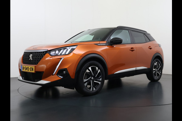 Peugeot 2008 131PK Automaat GT-Line 360°Camera Virtual Cockpit 3D-Navi Keyless Ecc Apple Carplay Android Auto Pdc Dodehoekbewaking Regen-Lichtsensor Cruise Control DAB+ Privacy Glas Lmv Led Isofix Lane Assist Bluetooth Dealeronderhouden Origineel Nederlandse Auto