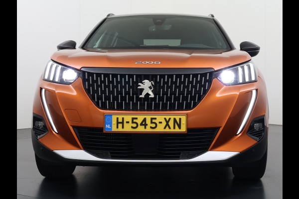 Peugeot 2008 131PK Automaat GT-Line 360°Camera Virtual Cockpit 3D-Navi Keyless Ecc Apple Carplay Android Auto Pdc Dodehoekbewaking Regen-Lichtsensor Cruise Control DAB+ Privacy Glas Lmv Led Isofix Lane Assist Bluetooth Dealeronderhouden Origineel Nederlandse Auto
