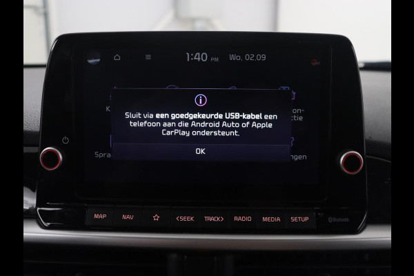 Kia Picanto 1.0 DPi DynamicPlusLine | Carplay | Cruise control | Climate control | Camera | Keyless | Lichtmetaal 15'' | Full LED | Navigatie |