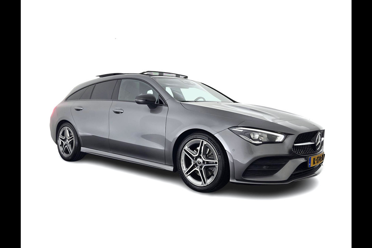 Mercedes-Benz CLA-Klasse Shooting Brake 200 Business Solution AMG (INCL.BTW) Aut. *PANO | LEATHER-MICROFIBRE | FULL-LED | HEATED-SPORTSEATS | AMBIENT-LIGHT | DIGI-COCKPIT | DAB+ | NAVI-FULLMAP | CAMERA | PRIVACYGLASS | SHIFTPADDLES | 18''ALU*