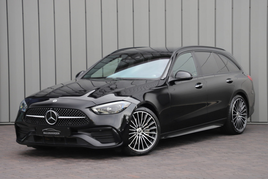Mercedes-Benz C-Klasse Estate 300d AMG | 265PK | Achterasbesturing | Massage | Head-up | Keyless-go | Stoelkoeling | Distronic+ | Digital-light | Sfeer