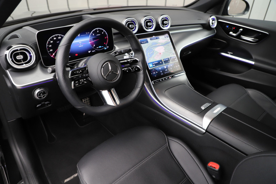 Mercedes-Benz C-Klasse Estate 300d AMG | 265PK | Achterasbesturing | Massage | Head-up | Keyless-go | Stoelkoeling | Distronic+ | Digital-light | Sfeer