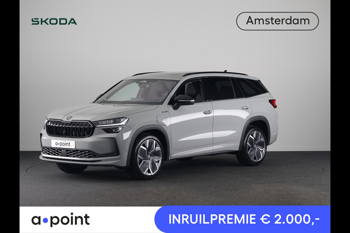 Škoda Kodiaq 1.5 TSI PHEV Sportline Business | Panoramadak | Trekhaak | 360 camera | Adaptief onderstel | Canton Sound | Head-up | Blind Spot |