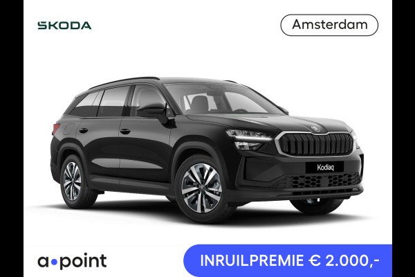 Škoda Kodiaq 1.5 TSI PHEV Business Edition 204 pk 6 versn. DSG | Sunset | Trekhaak | Velgen: 18" lichtmetalen velgen Soira aero, zilver