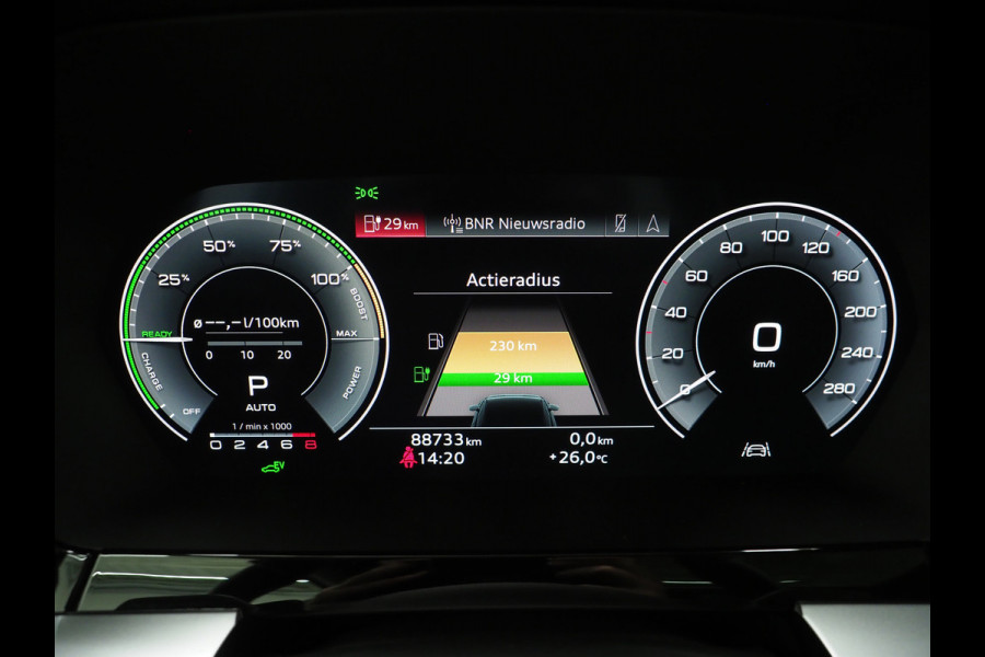 Audi A3 Sportback 40 TFSI e Full Black 204PK | Lederen Sportstoelen | Panoramadak | Camera | Keyless | Sfeerlicht | Carplay