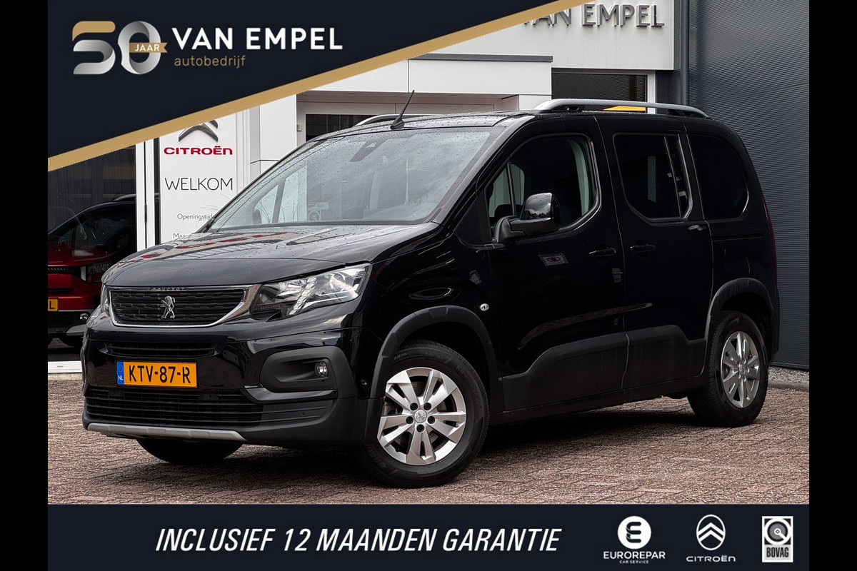 Peugeot Rifter 1.2 PureTech Allure | Automaat | Trekhaak | Distributieriem vervangen| Camera | Climate Control