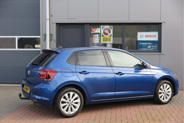Volkswagen Polo 1.0 TSI 95pk Highline Trekhaak (afneembaar) , Stoelverwarming , PDC, Navi, Carplay, DAB+, Stuurwiel multifuntioneel, Cruisecontrol, Recent onderhouden , historie volledig hier bekend