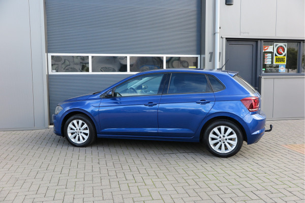 Volkswagen Polo 1.0 TSI 95pk Highline Trekhaak (afneembaar) , Stoelverwarming , PDC, Navi, Carplay, DAB+, Stuurwiel multifuntioneel, Cruisecontrol, Recent onderhouden , historie volledig hier bekend