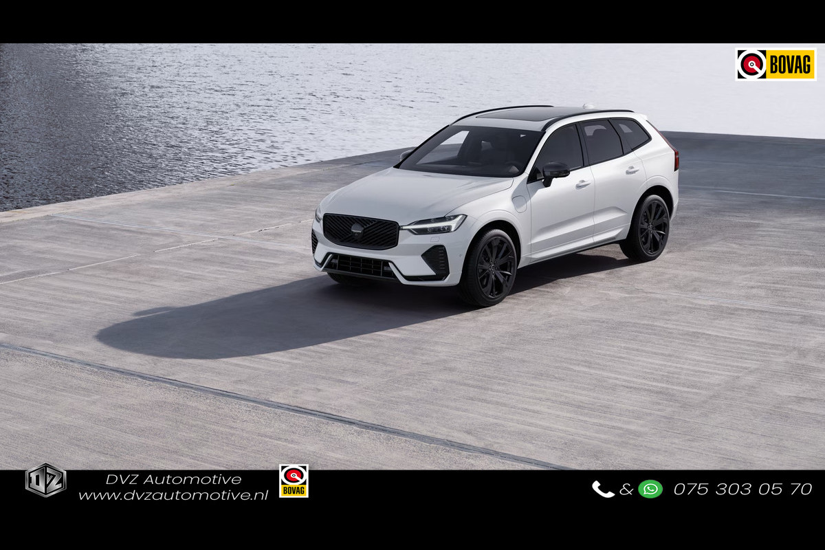 Volvo XC60 2.0 T8 Plug-in hybrid AWD Ultra Black Edition Exec | Luchtvering | Massage | B&W Sound | Nieuw | BTW