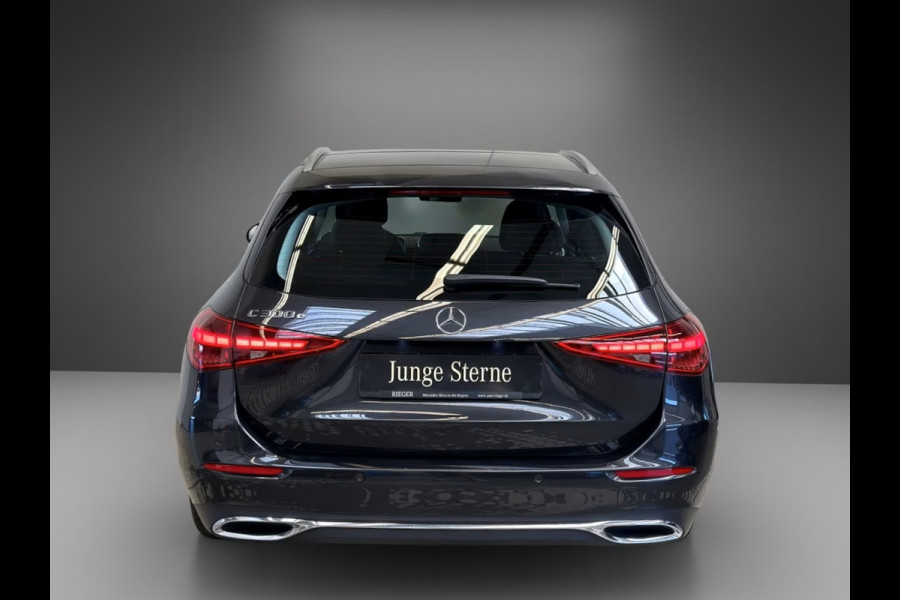 Mercedes-Benz C-Klasse Estate 300e T AVANTGARDE ** LED, TREKH, MEMORY, WINTER- & SPIEGEL-PACK, 18-inch LMV ** Ex MB-AG - 19.114 km. ** ** INFORMEER OOK NAAR ONZE AANTREKKELIJKE FINANCIAL-LEASE TARIEVEN **