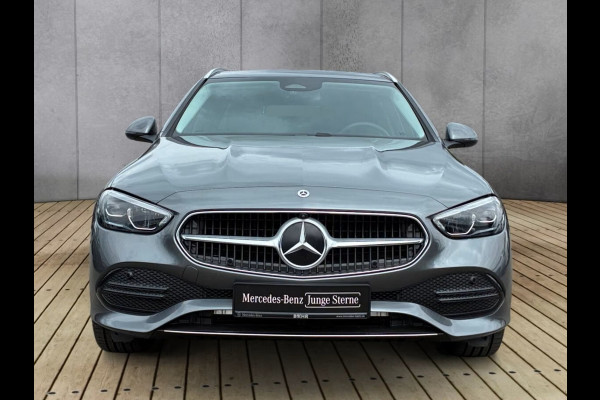 Mercedes-Benz C-Klasse Estate 300e T AVANTGARDE ** LED, PANO, DISTR, TREKH, MEM, BURMESTER, 18-inch LMV ** Ex MB-AG ** ** INFORMEER OOK NAAR ONZE AANTREKKELIJKE FINANCIAL-LEASE TARIEVEN **