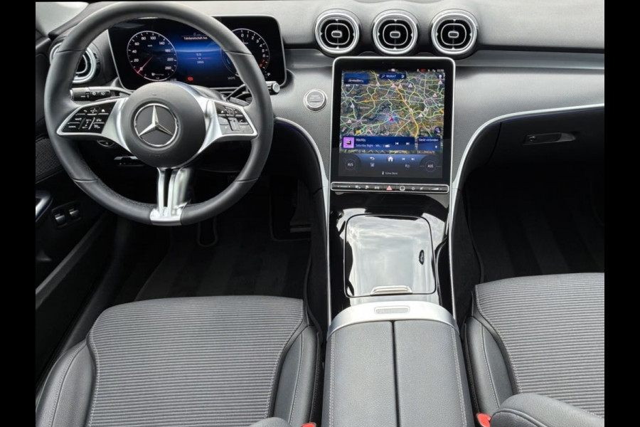 Mercedes-Benz C-Klasse Estate 300e T AVANTGARDE ** LED, PANO, DISTR, TREKH, MEM, BURMESTER, 18-inch LMV ** Ex MB-AG ** ** INFORMEER OOK NAAR ONZE AANTREKKELIJKE FINANCIAL-LEASE TARIEVEN **