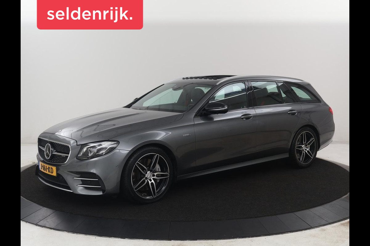 Mercedes-Benz E-Klasse Estate AMG 53 4MATIC Premium Plus | Panoramadak | Leder/alcantara | Adaptive cruise | 360 camera | Carplay | Sfeerverlichting | Dodehoek detectie |