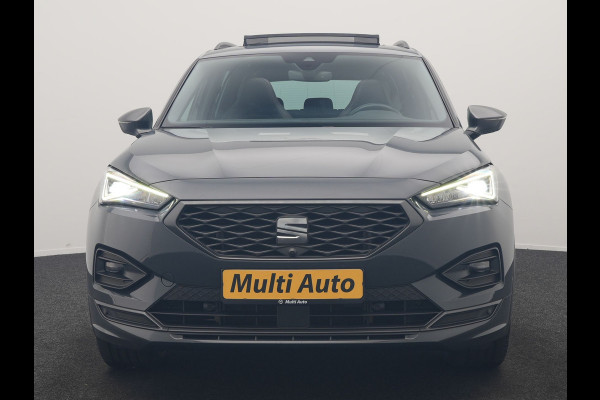 Seat Tarraco 1.4 TSI e-Hybrid FR Business Intense PHEV 245pk Dealer O.H. | Trekhaak Af Fabriek | Panodak | Adaptive Cruise | 360 Camera | Sportstoelen Memory & Verwarmd | Keyless | Blis | Stuur Verwarmd | Apple Carplay | Navigatie | DAB | 19" L.M | Plug In Hybrid