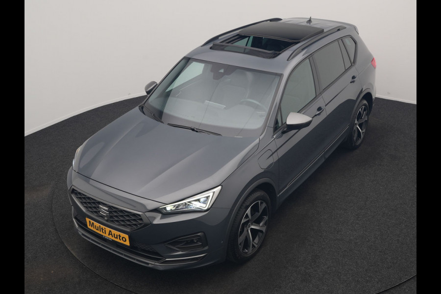 Seat Tarraco 1.4 TSI e-Hybrid FR Business Intense PHEV 245pk Dealer O.H. | Trekhaak Af Fabriek | Panodak | Adaptive Cruise | 360 Camera | Sportstoelen Memory & Verwarmd | Keyless | Blis | Stuur Verwarmd | Apple Carplay | Navigatie | DAB | 19" L.M | Plug In Hybrid