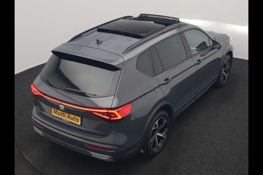 Seat Tarraco 1.4 TSI e-Hybrid FR Business Intense PHEV 245pk Dealer O.H. | Trekhaak Af Fabriek | Panodak | Adaptive Cruise | 360 Camera | Sportstoelen Memory & Verwarmd | Keyless | Blis | Stuur Verwarmd | Apple Carplay | Navigatie | DAB | 19" L.M | Plug In Hybrid