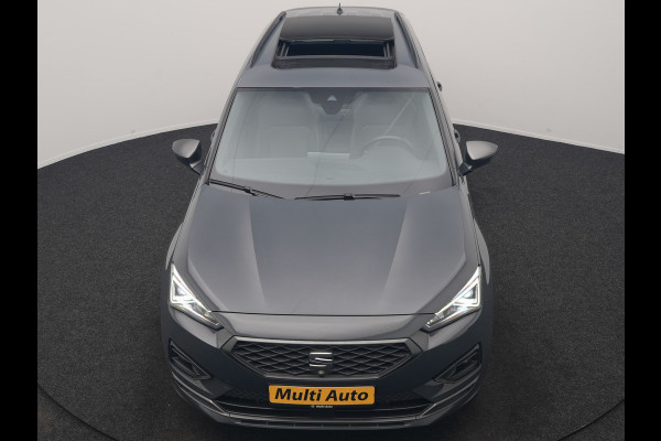 Seat Tarraco 1.4 TSI e-Hybrid FR Business Intense PHEV 245pk Dealer O.H. | Trekhaak Af Fabriek | Panodak | Adaptive Cruise | 360 Camera | Sportstoelen Memory & Verwarmd | Keyless | Blis | Stuur Verwarmd | Apple Carplay | Navigatie | DAB | 19" L.M | Plug In Hybrid
