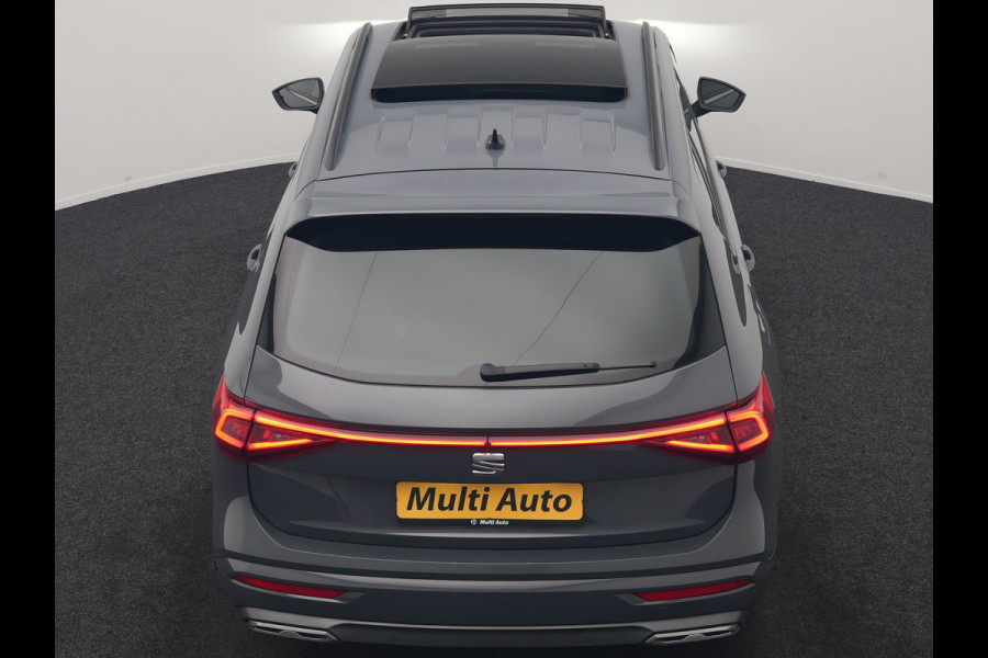 Seat Tarraco 1.4 TSI e-Hybrid FR Business Intense PHEV 245pk Dealer O.H. | Trekhaak Af Fabriek | Panodak | Adaptive Cruise | 360 Camera | Sportstoelen Memory & Verwarmd | Keyless | Blis | Stuur Verwarmd | Apple Carplay | Navigatie | DAB | 19" L.M | Plug In Hybrid