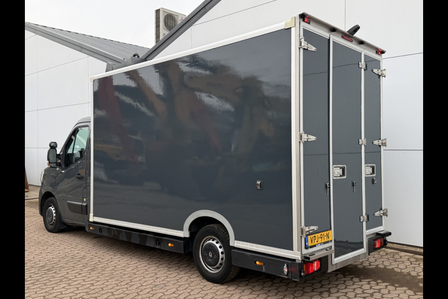 Renault Master Plancher T35 2.3 DCI 150PK Automaat Bakwagen Airco Cruise Control Camera Parkeersensoren Foodtruck Meubelbak Frietkar Paardenwagen
