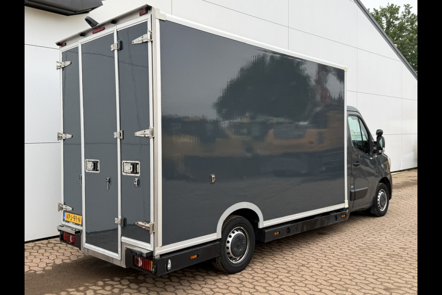 Renault Master Plancher T35 2.3 DCI 150PK Automaat Bakwagen Airco Cruise Control Camera Parkeersensoren Foodtruck Meubelbak Frietkar Paardenwagen