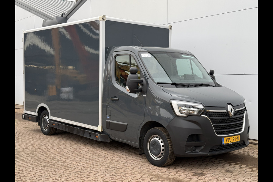 Renault Master Plancher T35 2.3 DCI 150PK Automaat Bakwagen Airco Cruise Control Camera Parkeersensoren Foodtruck Meubelbak Frietkar Paardenwagen