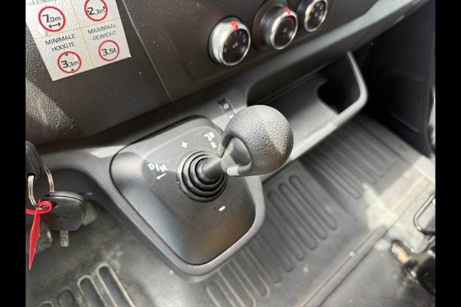 Renault Master Plancher T35 2.3 DCI 150PK Automaat Bakwagen Airco Cruise Control Camera Parkeersensoren Foodtruck Meubelbak Frietkar Paardenwagen