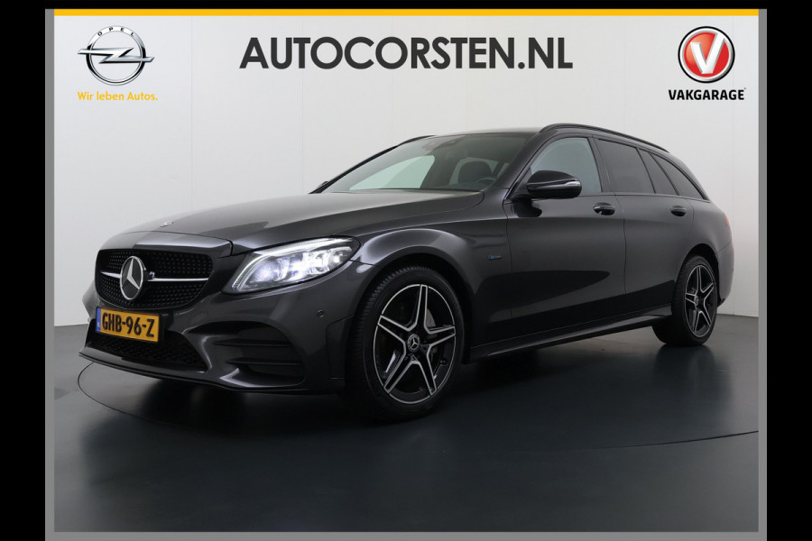 Mercedes-Benz C-Klasse Estate 300De Diesel Hybride 306pk - 700Nm! AUT-9 AMG Limited Trekhaak Apple Carplay Android Auto Elek.Stoelen+Verwarmd Navi Ecc  SOH 97% Solution Business Elek.Achterklep Led Privacy Glas Lmv 18" Night-pakket 1800kg trekvermogen!