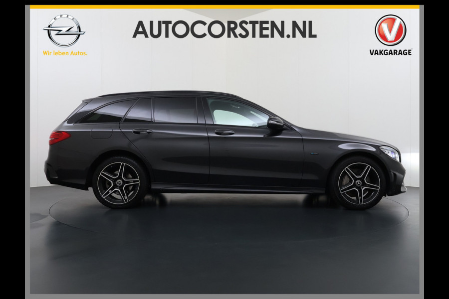 Mercedes-Benz C-Klasse Estate 300De Diesel Hybride 306pk - 700Nm! AUT-9 AMG Limited Trekhaak Apple Carplay Android Auto Elek.Stoelen+Verwarmd Navi Ecc  SOH 97% Solution Business Elek.Achterklep Led Privacy Glas Lmv 18" Night-pakket 1800kg trekvermogen!