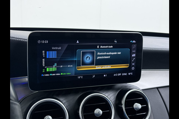 Mercedes-Benz C-Klasse Estate 300De Diesel Hybride 306pk - 700Nm! AUT-9 AMG Limited Trekhaak Apple Carplay Android Auto Elek.Stoelen+Verwarmd Navi Ecc  SOH 97% Solution Business Elek.Achterklep Led Privacy Glas Lmv 18" Night-pakket 1800kg trekvermogen!